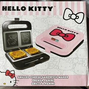 Hello Kitty Pink Grilled Cheese Sandwich Maker